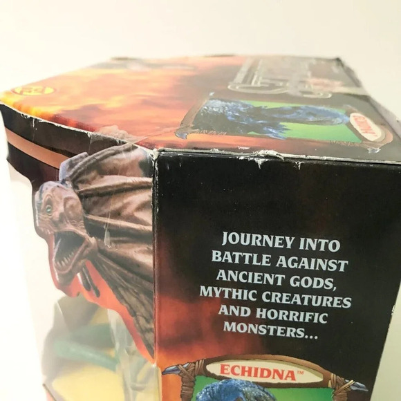 Vtg 1995 Hercules The Legendary Journeys Echidna 5 Inch Toy Biz Damaged Box - Picture 13 of 16